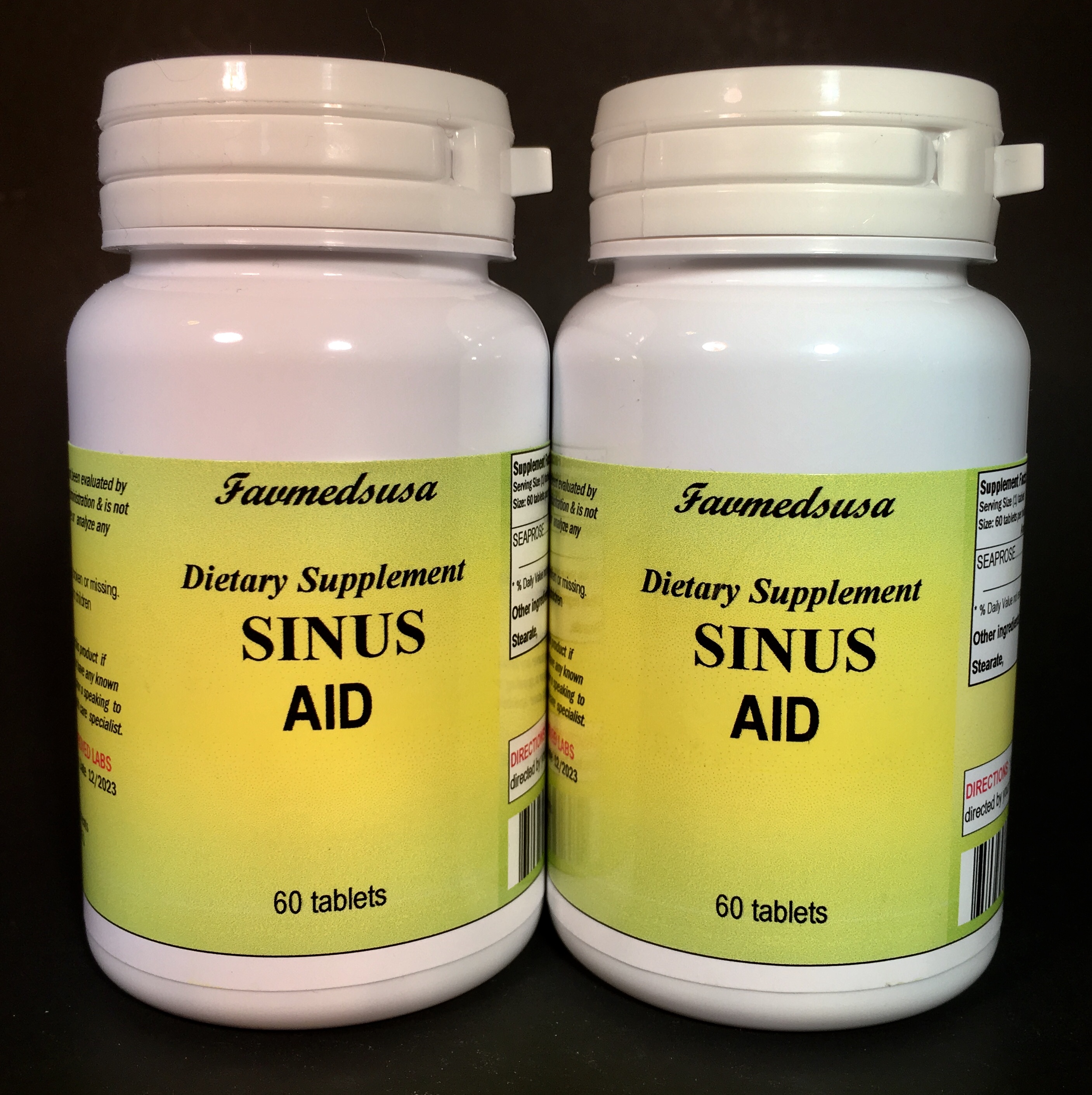 Sinus Aid (Seaprose) - 120 (2x60) tablets